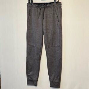 Layer 8 Jogger Pants Mens Size M Gray Athletic Pants Elastic Waist Pockets